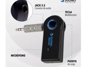 Receptor Bluetooth DINAX 3.5MM DX-REBLUE889