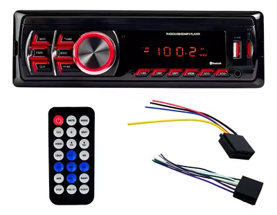 ESTEREO FIJO PARA AUTO CON CONTROL REMOTO
