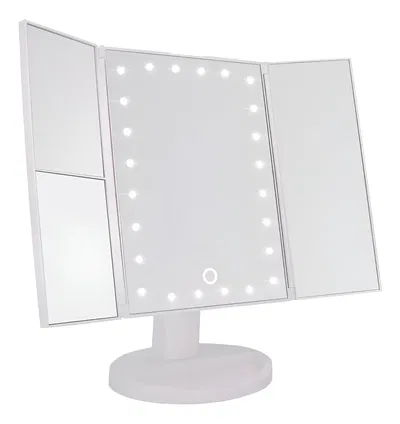 ESPEJO DINAX TRIPLE CON LUZ LED