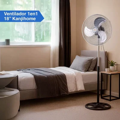 VENTILADOR KANJI HOME 18" 90W ASPAS DE METAL
