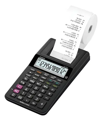 CALCULADORA CASIO HR-8RC CON BOBINA DE PAPEL
