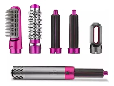 SECADOR DE PELO CON CEPILLO VOLUMINIZADOR DFO 5 EN 1 1000W