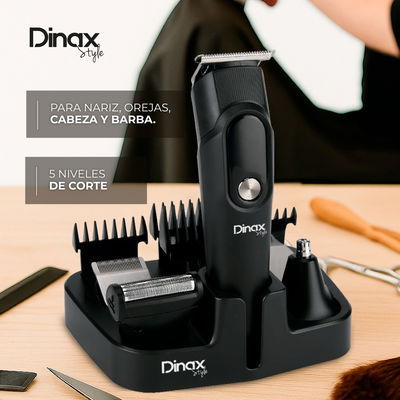 CORTADORA DE PELO PROFESIONAL CON 5 CABEZALES DINAX 