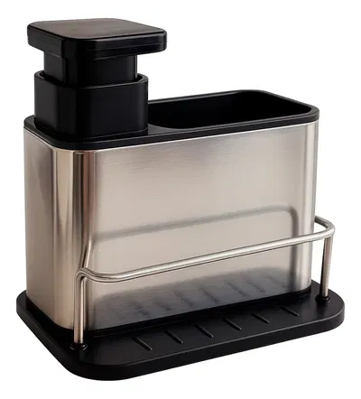 DISPENSER DE DETERGENTE CON PORTA ESPONJA