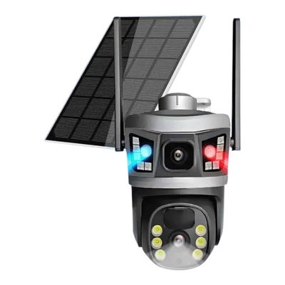 CAMARA CON PANEL SOLAR DOBLE LENTE WIFI  SMQ13