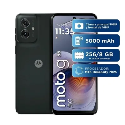 MOTOROLA G55 5G 256/8GB 50+16mpx 5000mah