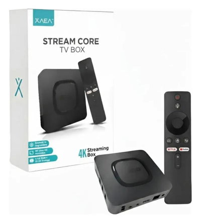 TV BOX XAEA 4K 32/4GB ANDROID 14