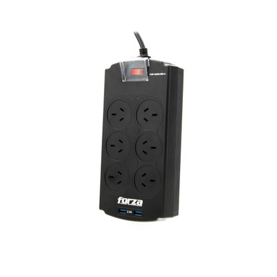 PROTECTOR DE TENSION FORZA 6 TOMAS FSP-602 2200W/1250