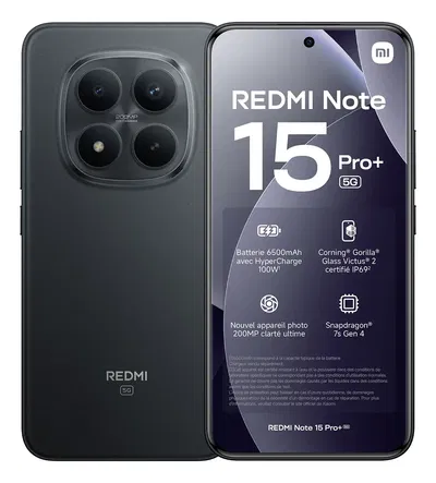 XIAOMI REDMI NOTE 15 PRO+ 5G 512/12GB 200mpx 6500mah