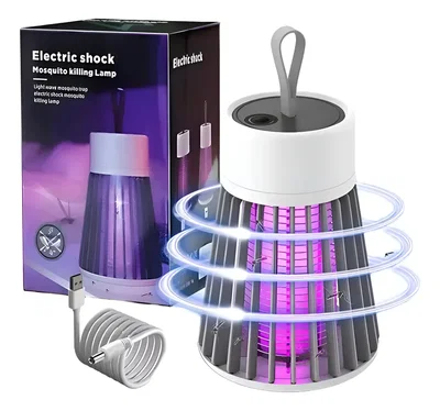 LAMPARA UV MATA INSECTOS RECARGABLE W10