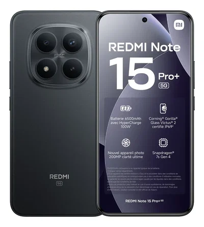 XIAOMI REDMI NOTE 15 PRO+ 5G 256/8GB 200MPX 6500MAH