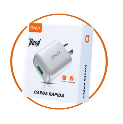 CARGADOR ONLY / YEXA V8 4.8A MOD430 RUSH