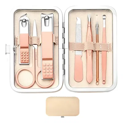 SET DE MANICURA Y PEDICURA 7 PIEZAS CON ESTUCHE WW1002
