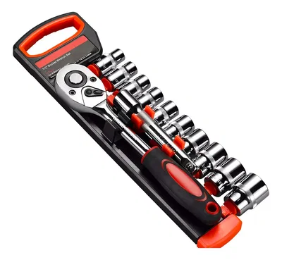 SET DE LLAVES DE TUBO CR-V POR 12 PIEZAS TL10XZ