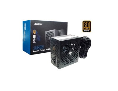 FUENTE SOLARMAX ATX 650W 80 PLUS BRONCE KC-CFA650-80