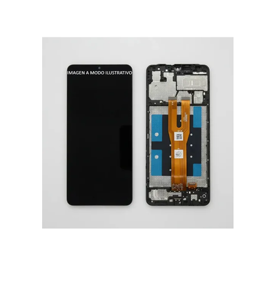 MODULO SAMSUNG A06 4G CON MARCO PREMIUM NEGRO 14621-0