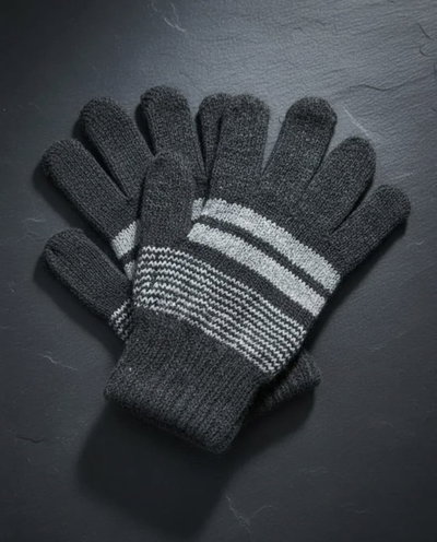 GUANTES CON RAYAS INVIERNO 22X12CM GBYM13