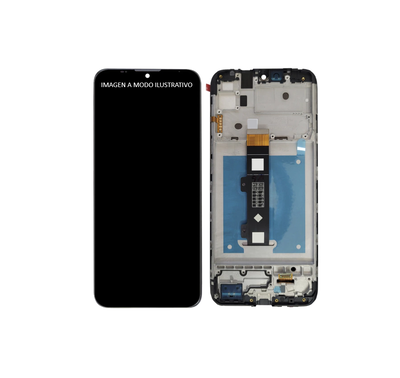 MODULO MOTO E20 CON MARCO PREMIUM NEGRO 14653-1