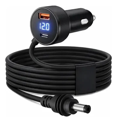 CARGADOR 12V USB-C  55W + CABLE DE 3 METROS P/ STARLINK MINI 