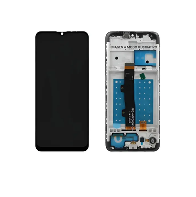 MODULO MOTO E7 CON MARCO PREMIUM NEGRO 14650-0