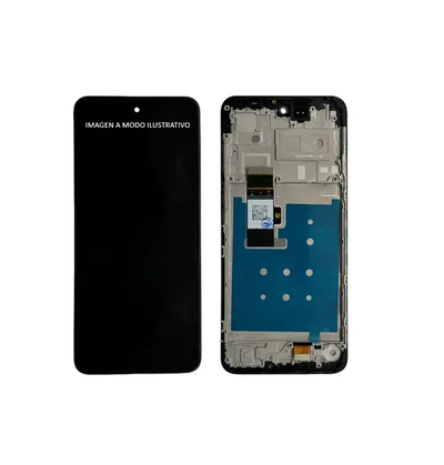 MODULO MOTO G13/G23 CON MARCO PREMIUM NEGRO 14641-8