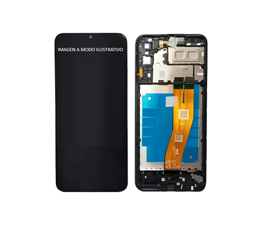 MODULO SAM A04E CON MARCO PREMIUM NEGRO 14617-3