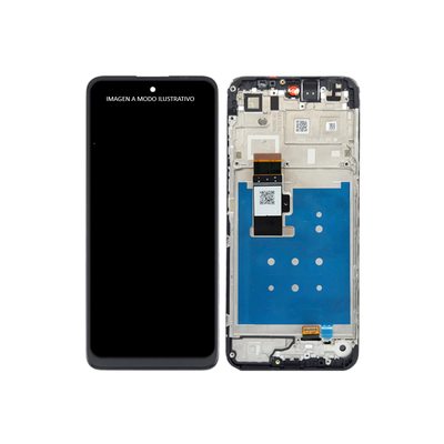 MODULO MOTO G23/G13 CON MARCO PREMIUM NEGRO 14642-5