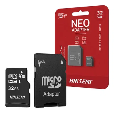 MEMORIA SD HIKSEMI NEO 32GB 2 EN 1 CLASE 10