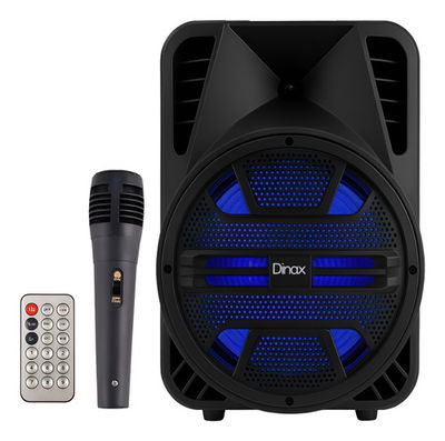 PARLANTE DINAX 12"  C/MICROF 1200W DX-PARQ1206