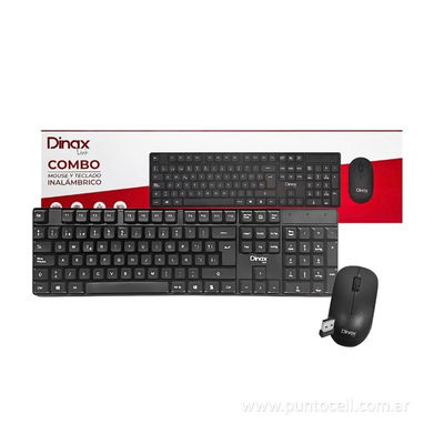 COMBO DINAX  MOUSE + TECLADO INALAMBRICO DX-COMTC32