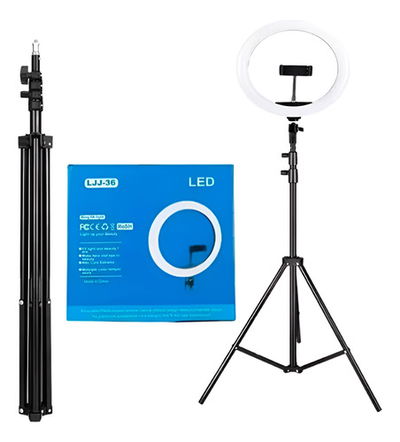 TRIPODE 2.1M CON ARO DE LUZ 30"