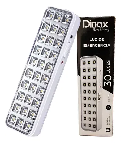 LUZ DE EMERGENCIA 30 LEDS DINAX