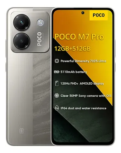 XIAOMI POCO M7 PRO 5G 512/12GB 50mpx 5110mah