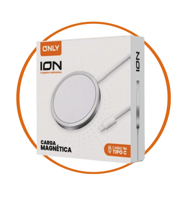 CARGADOR  WIRILESS A USB-C 15W ION MOD722