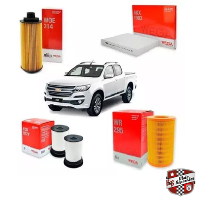 Kit Filtros Wega Chevrolet S10 2.8