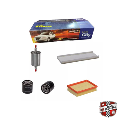 Kit Filtros Chevrolet Celta 1.4 8v / Suzuki Fun 1.4 8v tecneco