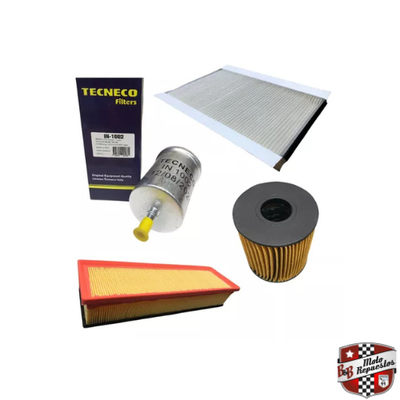 Kit 4 Filtros Peugeot 208 / 308 Nafta Calidad Tecneco