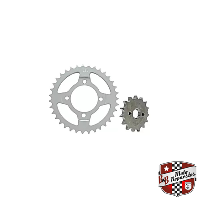 Kit Corona Y Piñon Gilera Smash 110 power
