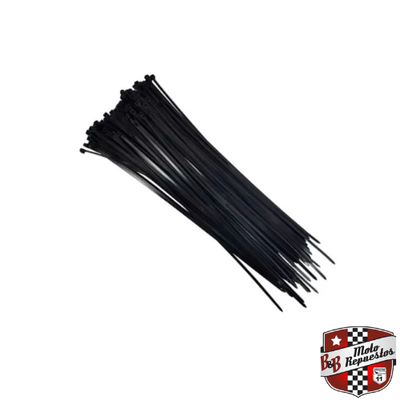 PRECINTO PLASTICO LARGO 200mm ANCHO 4mm C/U