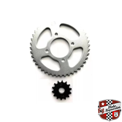 Kit Corona Y Piñon Suzuki En 125 43/14