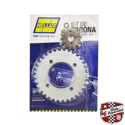 Corona Piñon Honda Biz 125 helux calidad usa