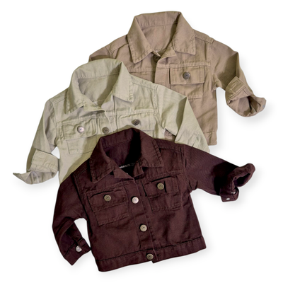 Chaqueta coffe Gabardina (curva)