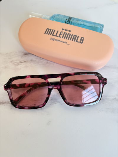 Gafas roxae rojo claro