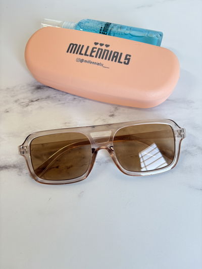 Gafas roxae marrón claro