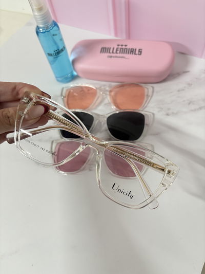 Clip on 3 placas yanina