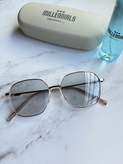 Armazón fotocromáticos giovana rose gold