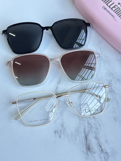 Clip on imper crema