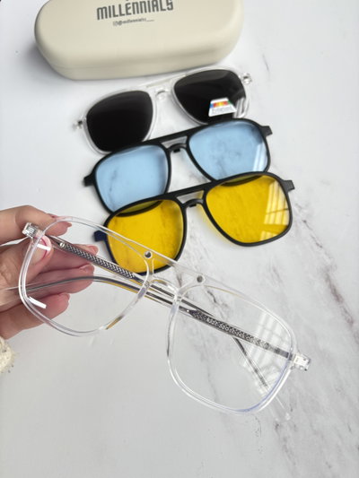 Clip on 3 placas vionne