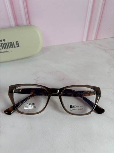 Linea eco armazón soho marron oscuro