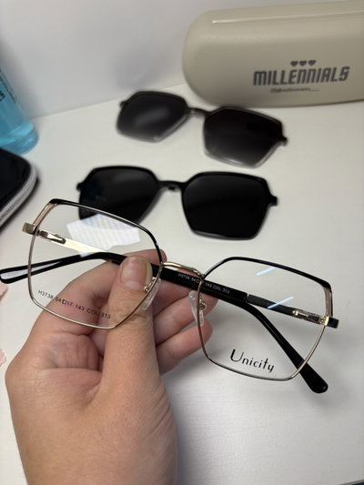 Clip on dos placas Samoa negro
